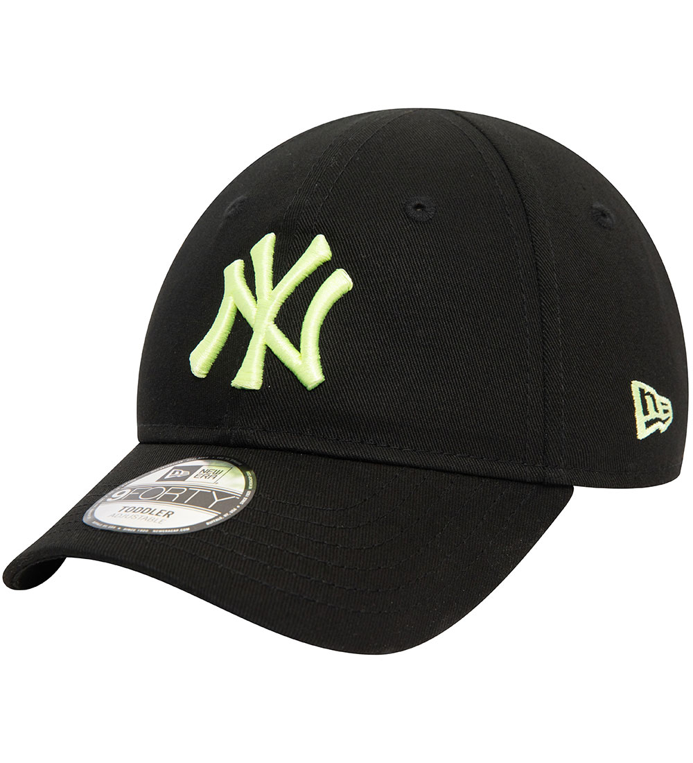 New Era Kasket - 9Forty - New York Yankees - Sort/Pastel Grøn