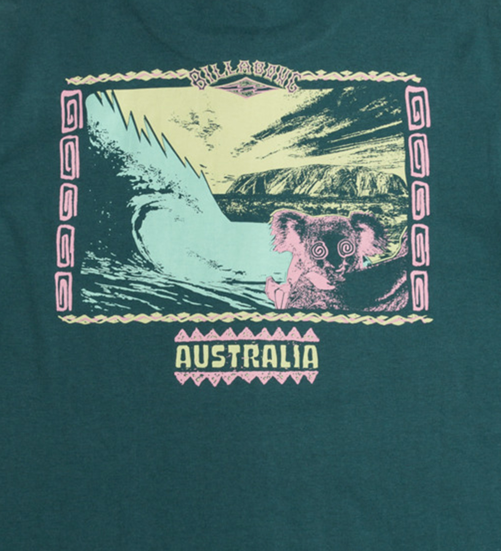 Billabong T-Shirt - Dreamy Place - Grøn