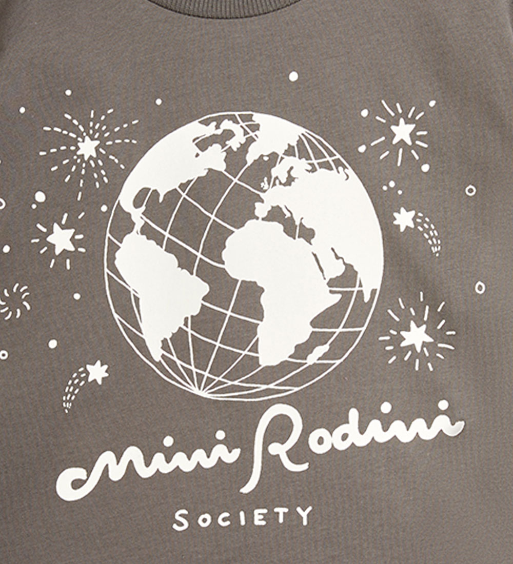 Mini Rodini T-shirt - Society - Grå