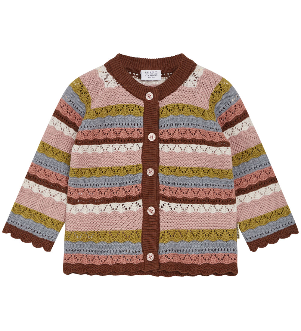 Hust and Claire Cardigan - Strik - Carren - Dusty Rose m. Hulmøn
