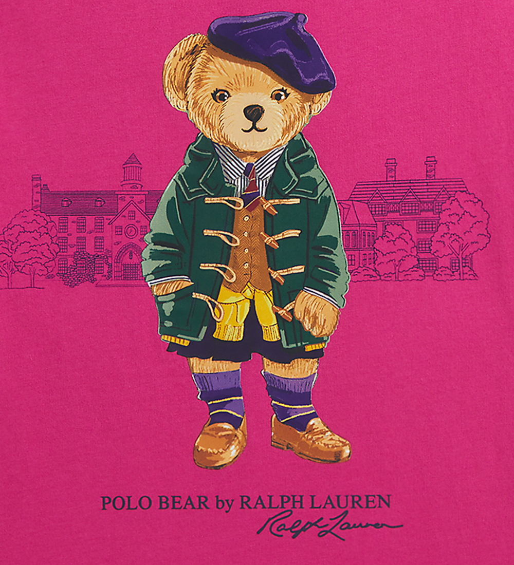 Polo Ralph Lauren T-shirt - Pink m. Bamse