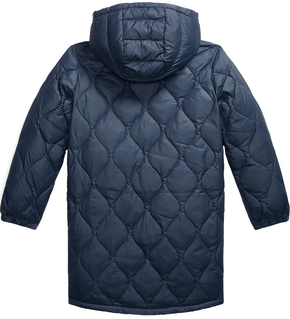 Polo Ralph Lauren Dunfrakke m. Fleece - Hartland - Navy