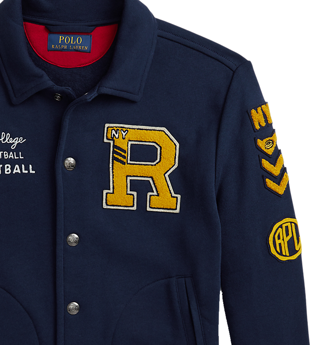 Polo Ralph Lauren Jakke - Navy m. Gul