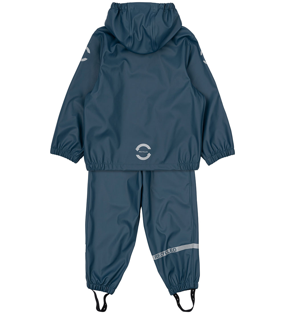 Mikk-Line Regntøj - PU - Recycled - Orion Blue