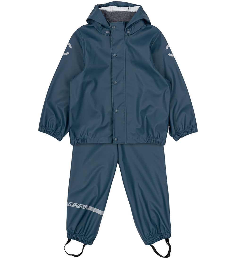 Mikk-Line Regntøj - PU - Recycled - Orion Blue