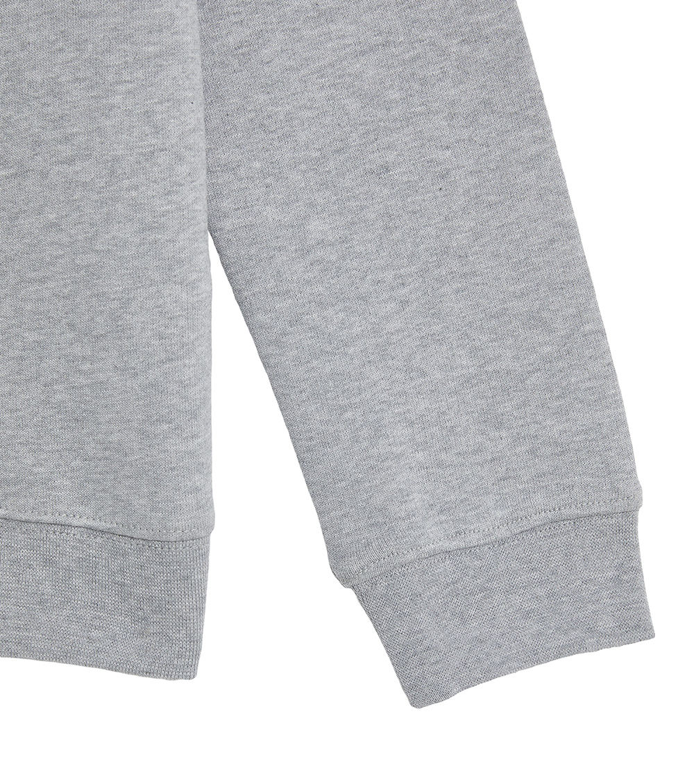 Lyle & Scott Sweatshirt - Quater Zip - Light Grey Marl