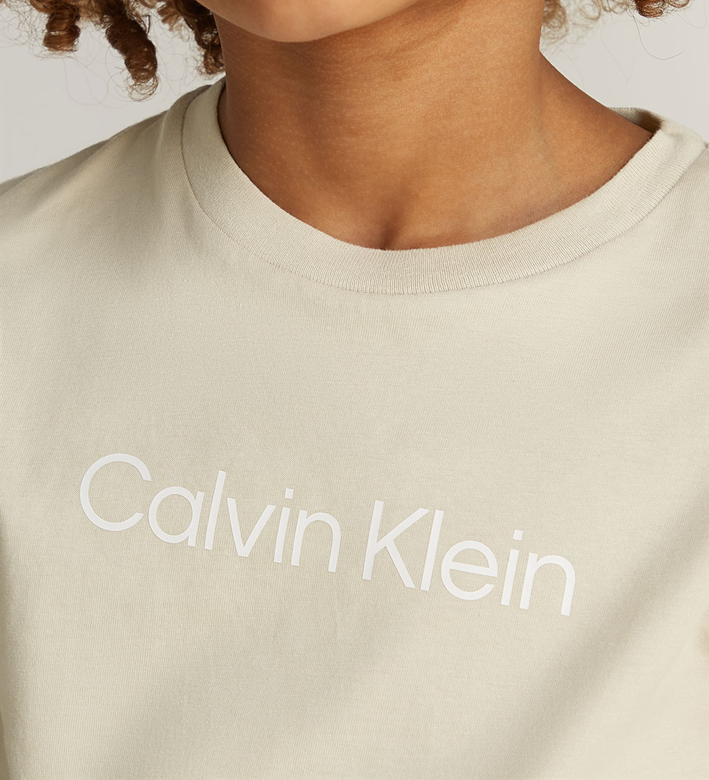 Calvin Klein T-shirt - Inst. Logo - Pelican