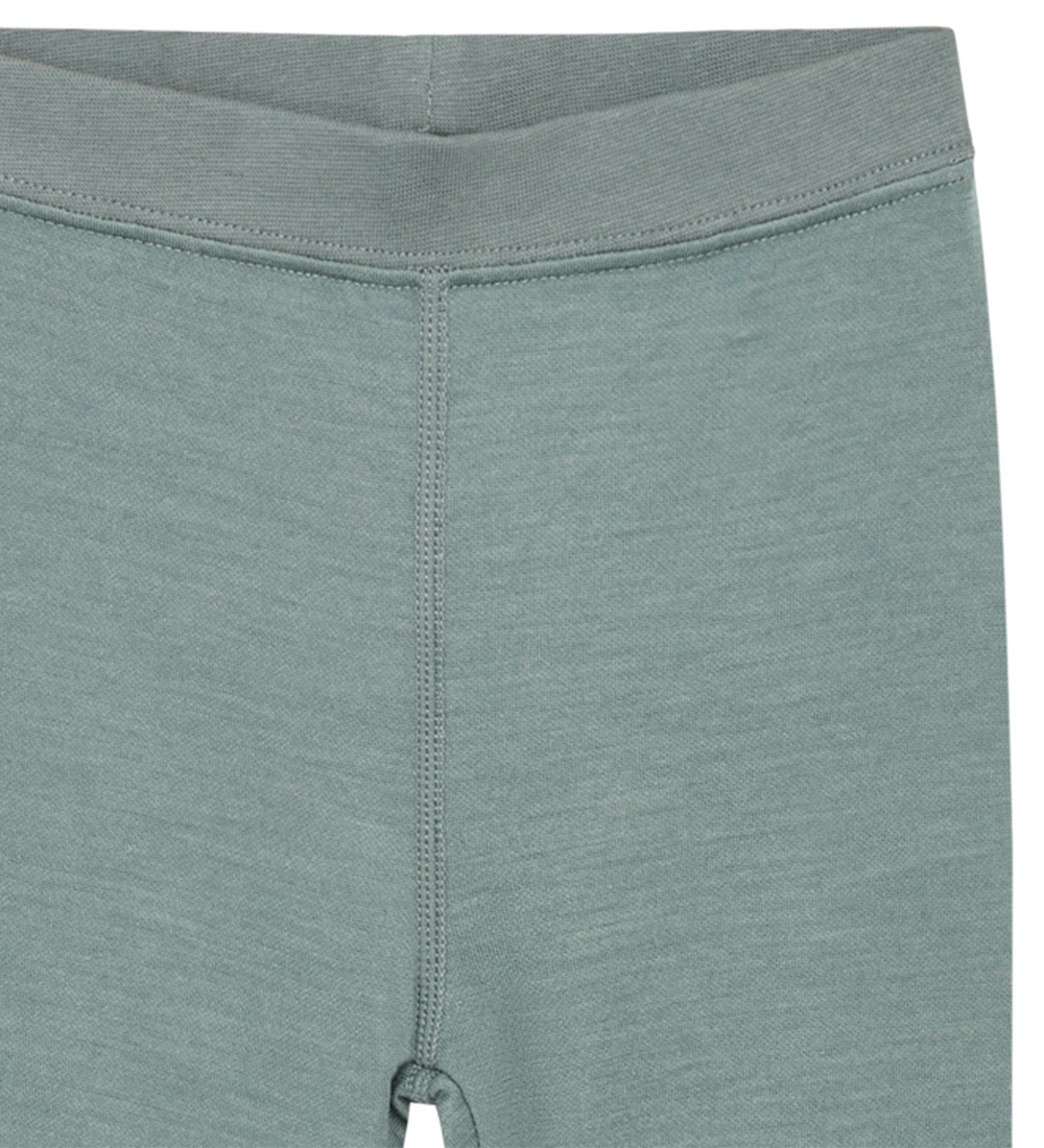 Hust and Claire Leggings - Uld/Bambus - Laki - Pineneedle