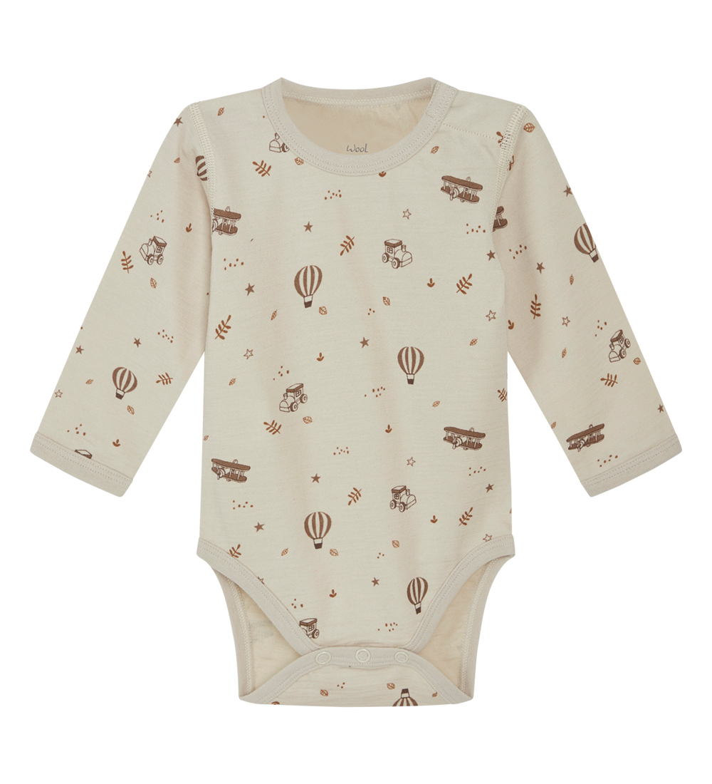 Hust and Claire Body l/æ - Uld/Bambus - Baloo - French Oak