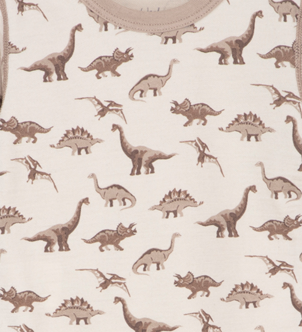 Hust and Claire Body l/æ - Uld/Bambus - Baloo - Mocha m. Dinosau