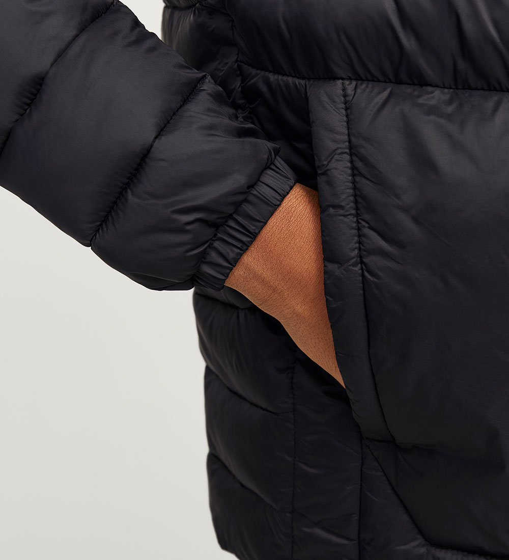Jack & Jones Dynejakke - Noos - JjEsprint - Sort