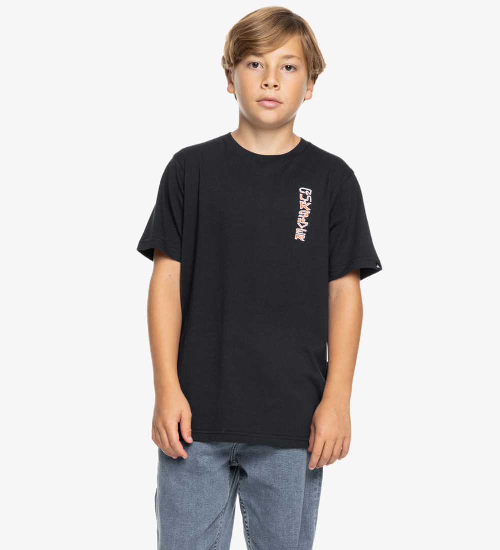 Quiksilver T-shirt - Warped - Sort m. Print