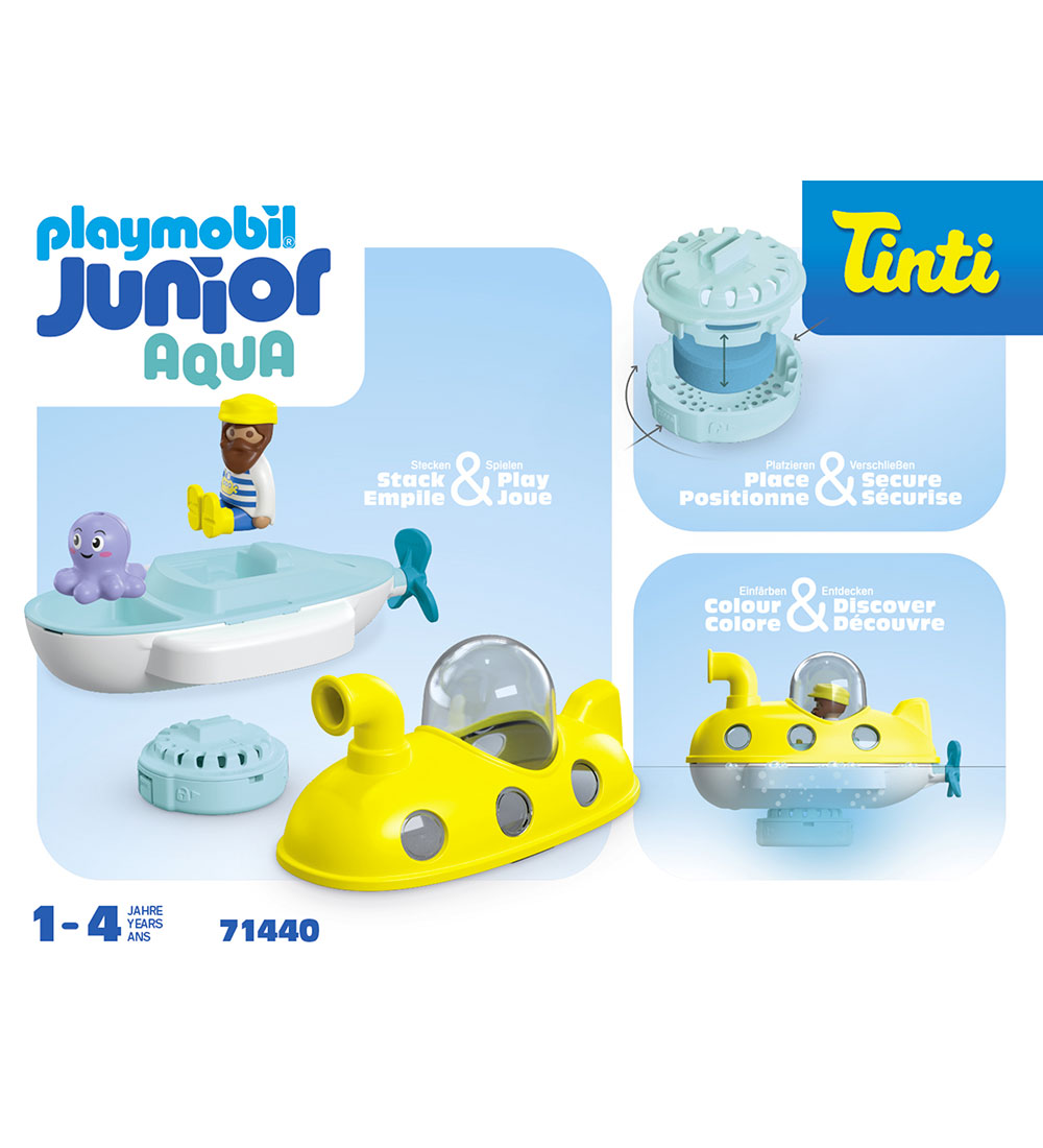 Playmobil Junior Aqua - Tinti - Colourful Su... - 71440 - 9 Dele