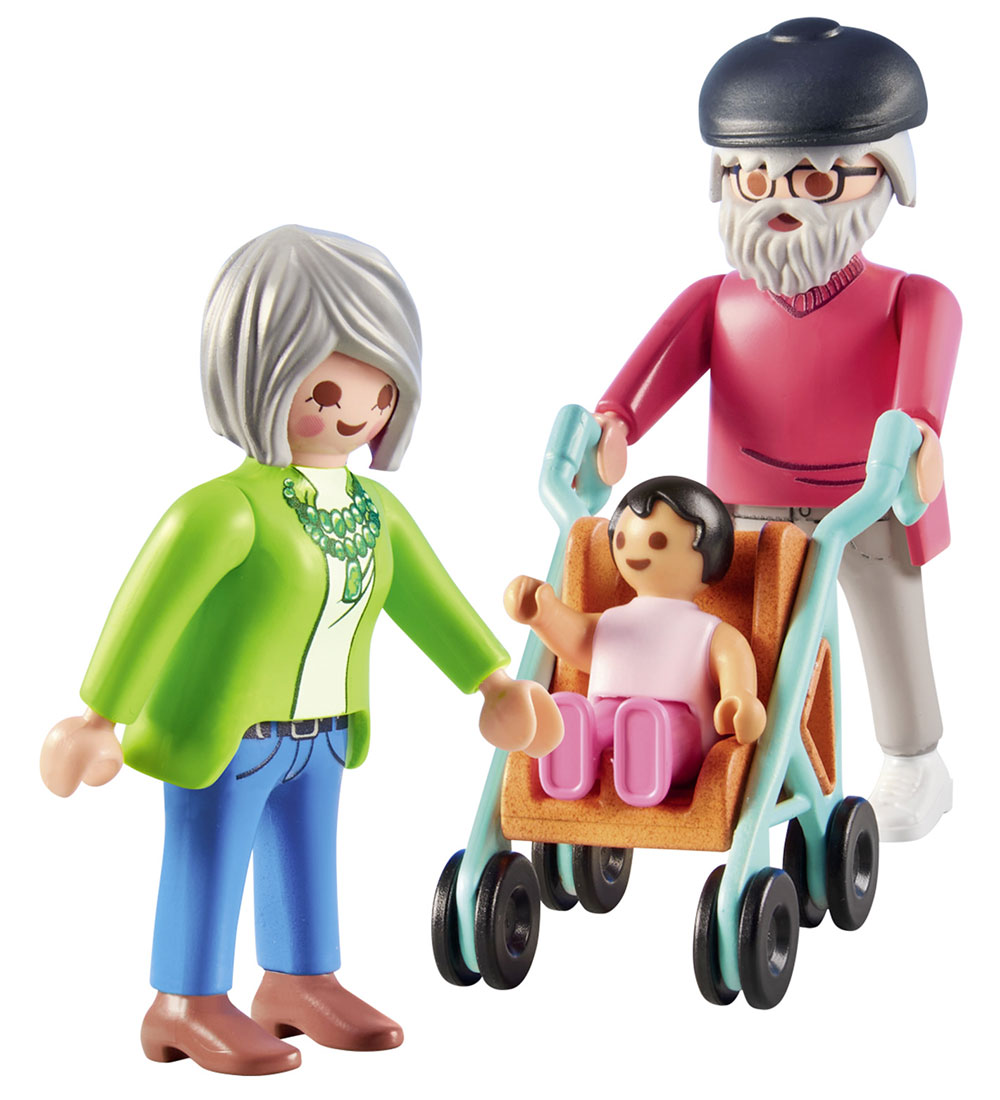 Playmobil My Life - Bedsteforældre med Baby - 71613 - 11 Dele