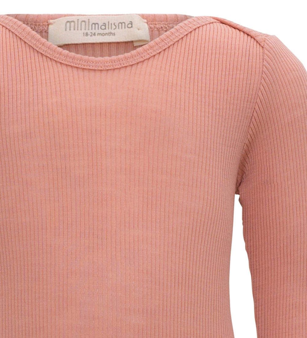 Minimalisma Body l/æ - Rib - Uld - Alaska - Cloudberry