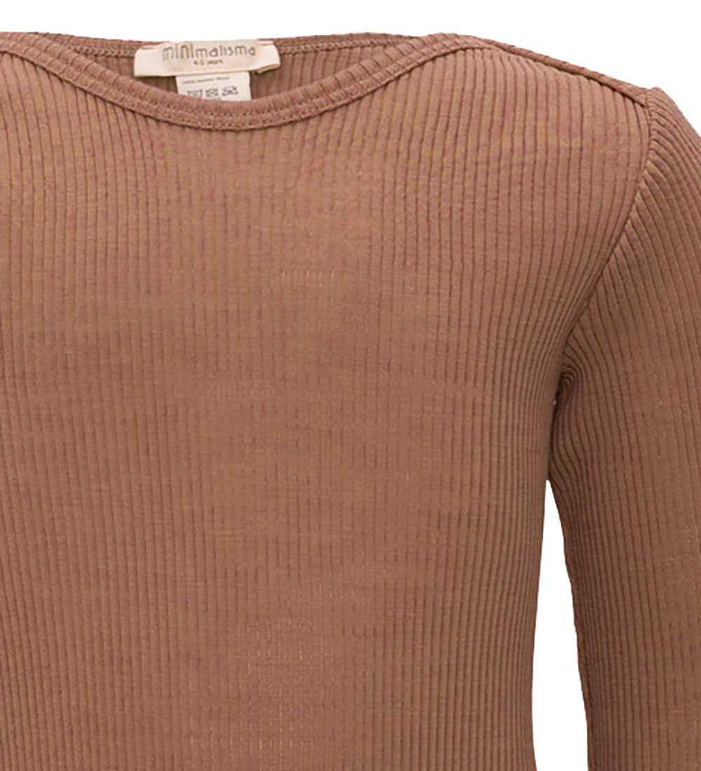 Minimalisma Body l/æ - Rib - Uld - Alaska - Toffee