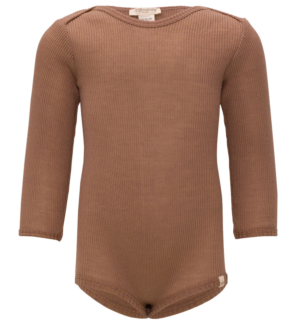 Minimalisma Body l/æ - Rib - Uld - Alaska - Toffee