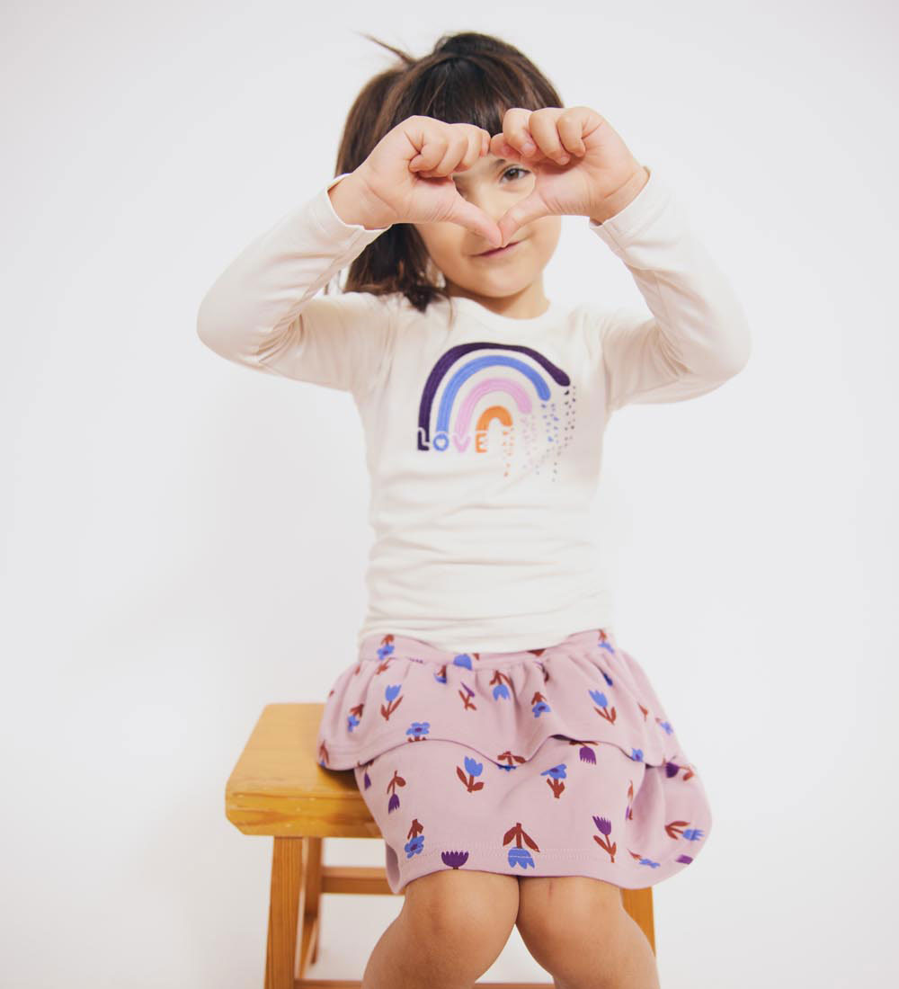 Freds World Bluse - Heart - Balsam Cream