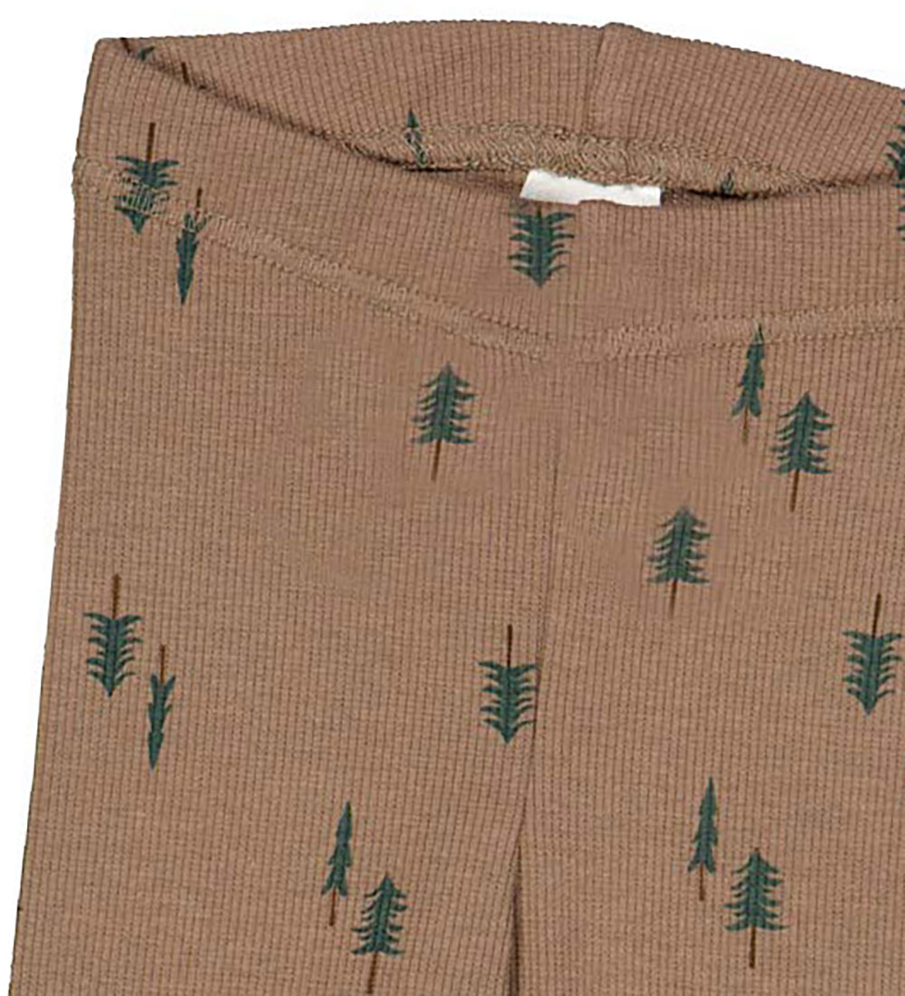 Müsli Leggings - Rib - Pine - Shade/Balance Green/Bark
