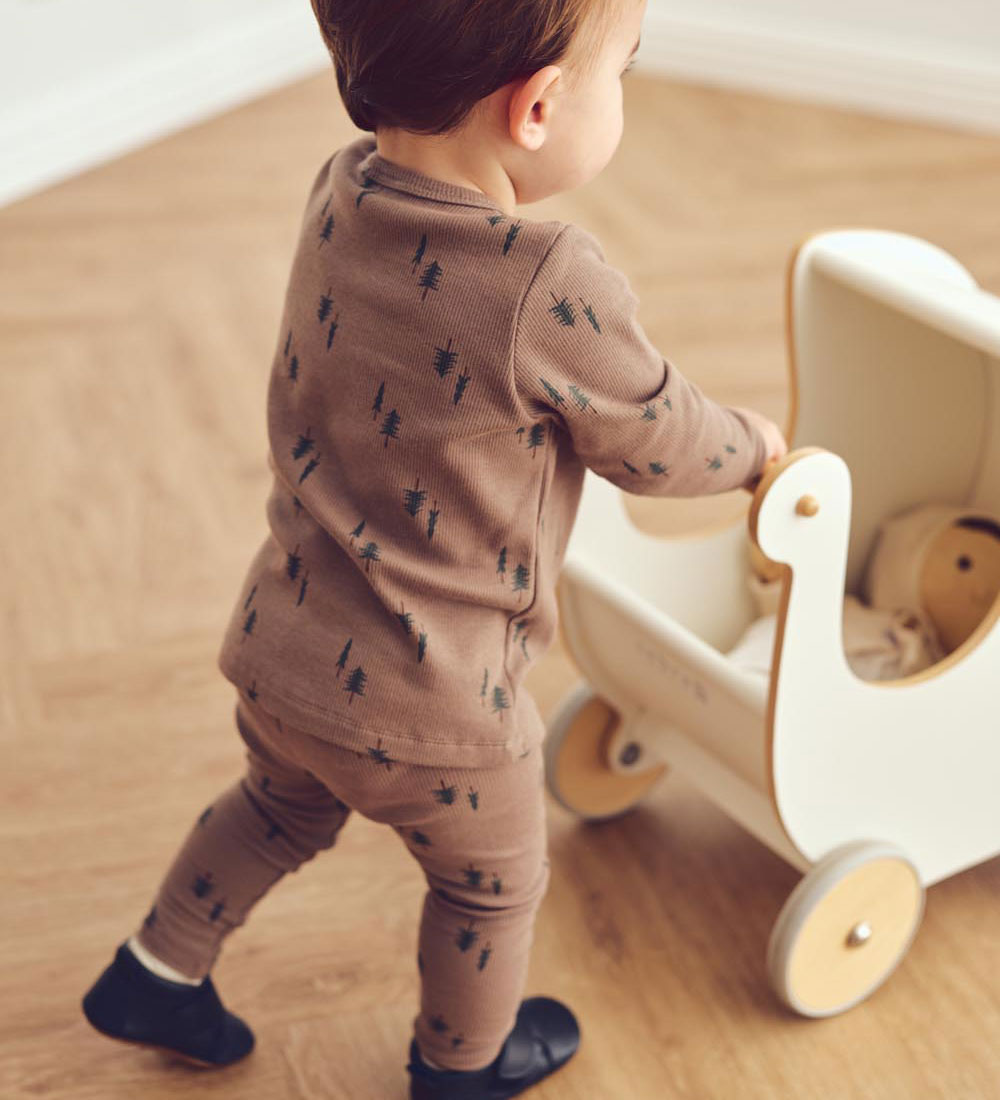 Müsli Leggings - Rib - Pine - Shade/Balance Green/Bark