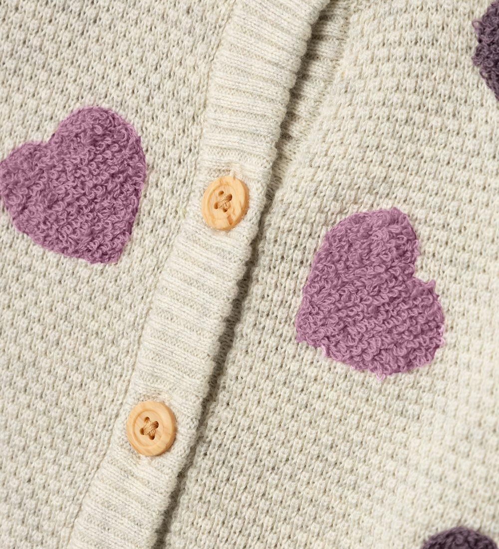 Name It Cardigan - Strik - NbfNeheart - Peyote Melange