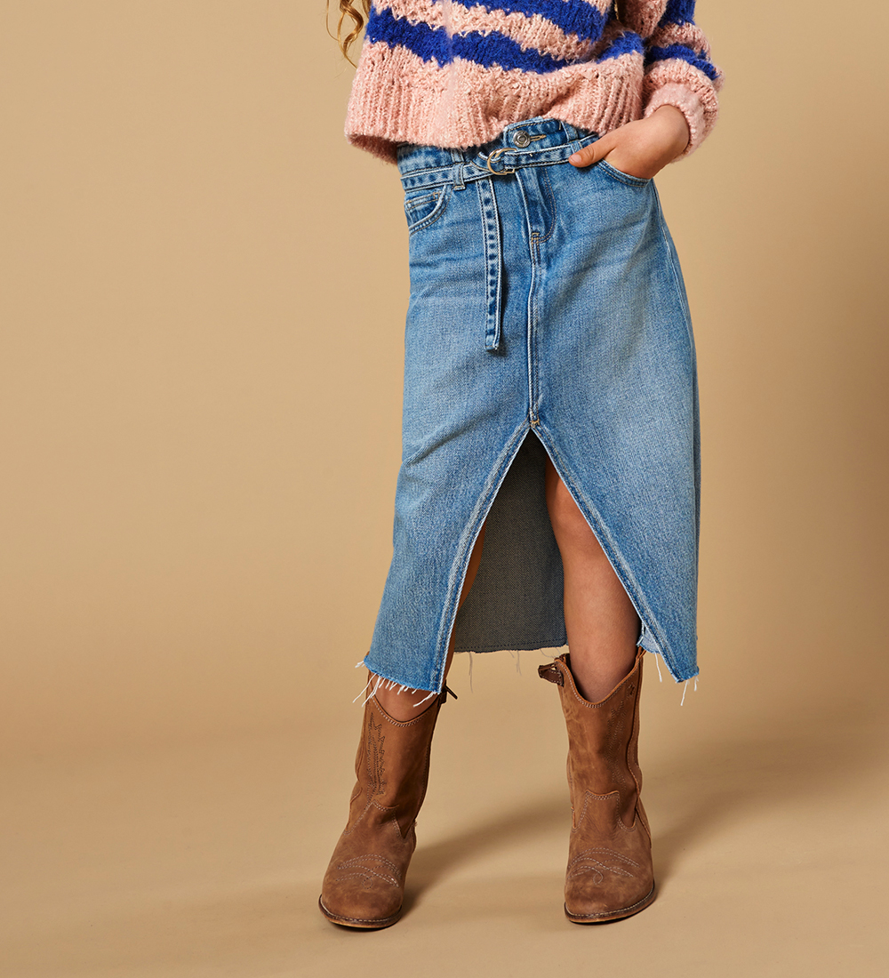 Kids Only Nederdel - KogCady - Medium Blue Denim