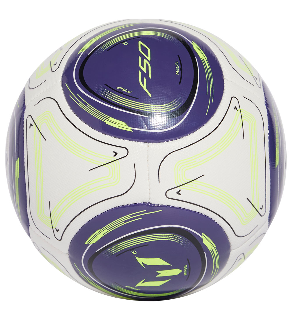 adidas Performance Minifodbold - Messi Mini - Hvid/Blå/Neongul