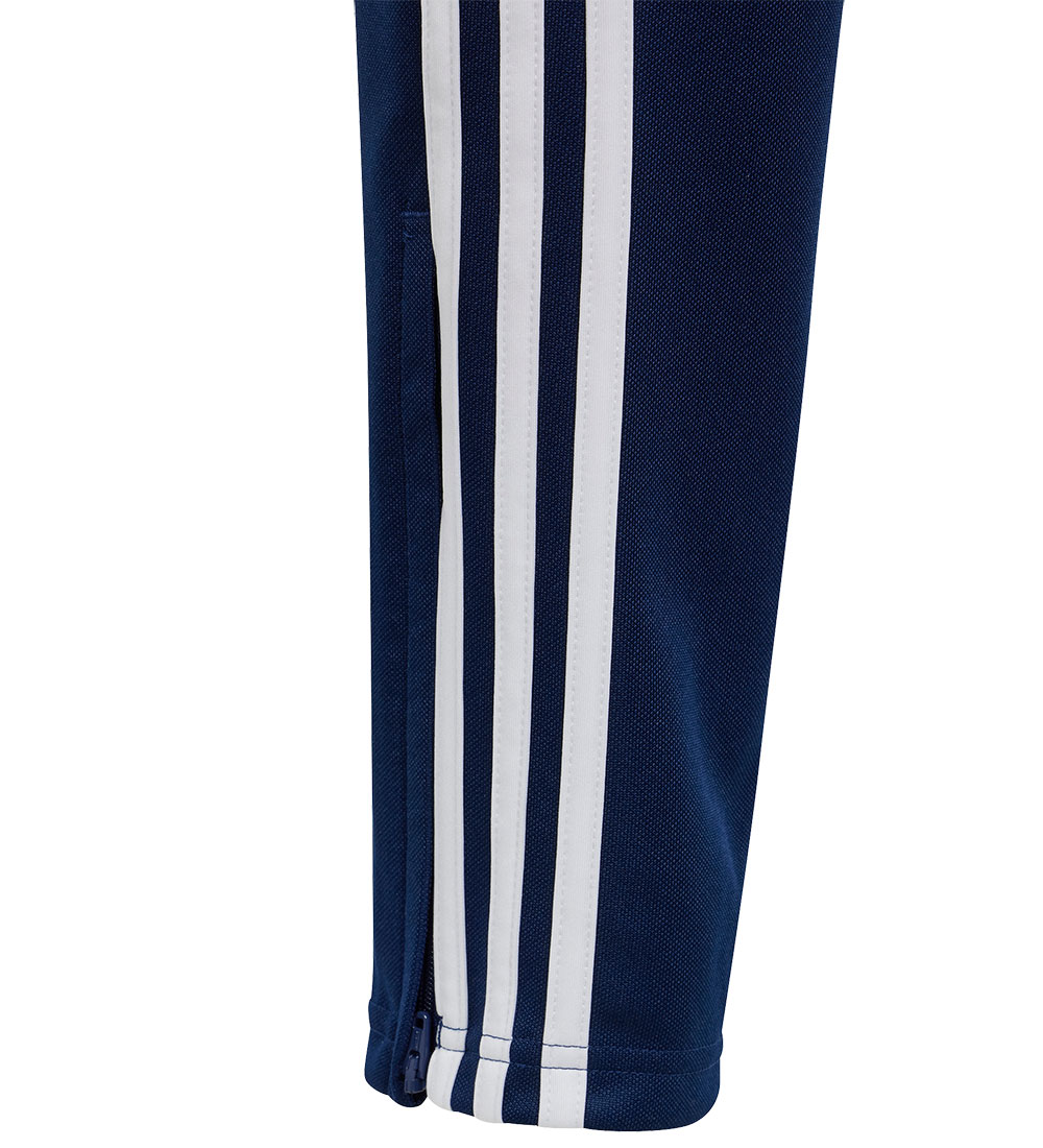 adidas Performance Træningsbukser - Tiro24 - Blå/Hvid