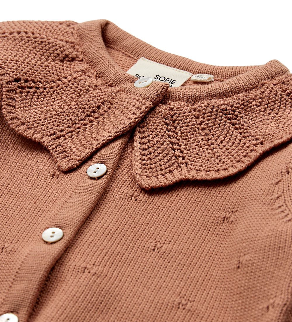 Sofie Schnoor Cardigan - Strik - Rosy brown