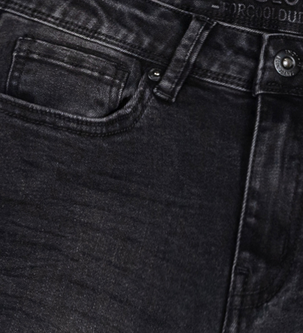 Indian Blue Jeans Jeans - Straight Fit - Black Denim