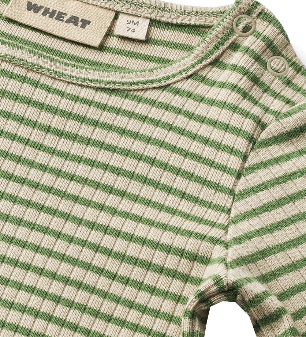 Wheat Body l/æ - Rib - Berti - Elm Green Stripe