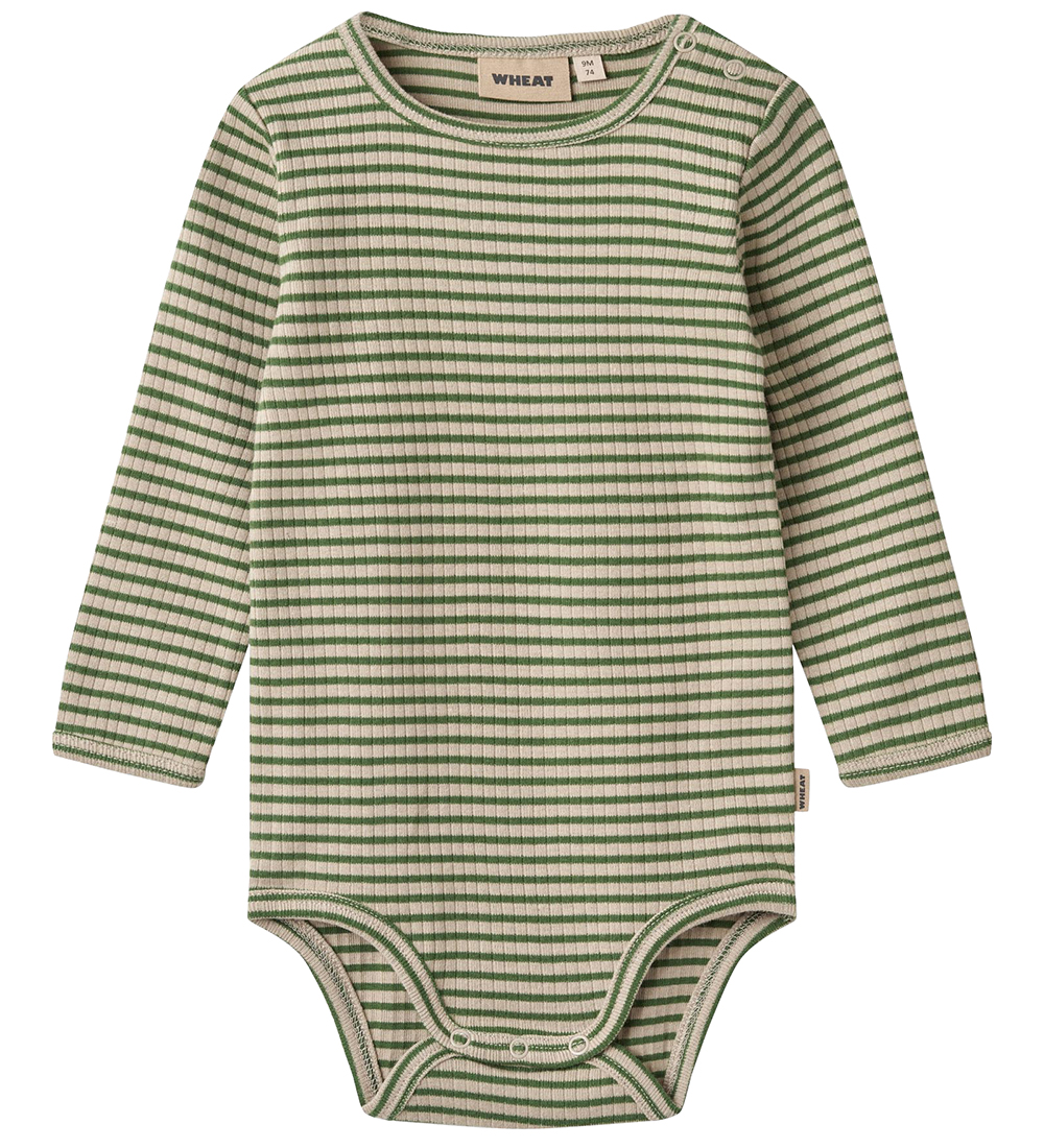 Wheat Body l/æ - Rib - Berti - Elm Green Stripe