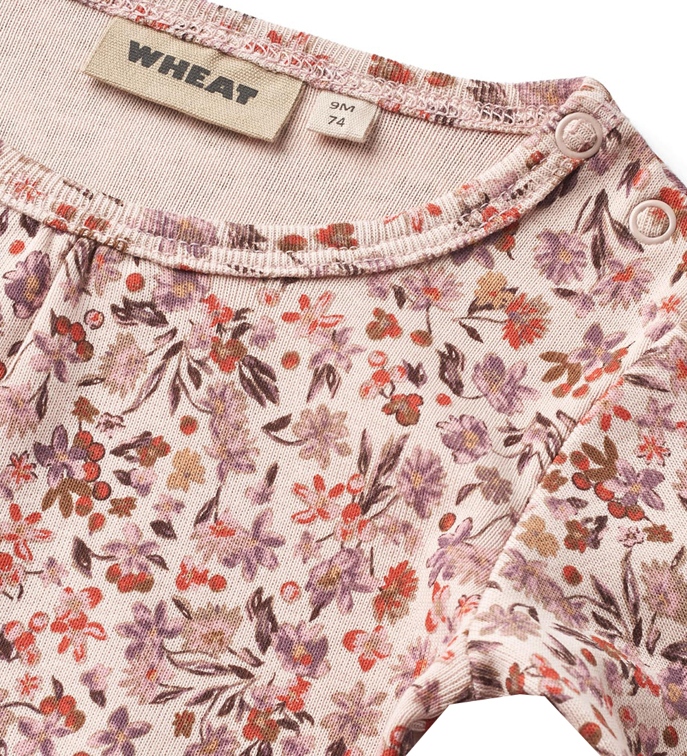 Wheat Body l/æ - Liv - Pale Rose Flowers