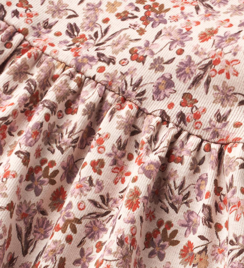 Wheat Kjole - Emmy - Pale Rose Flowers