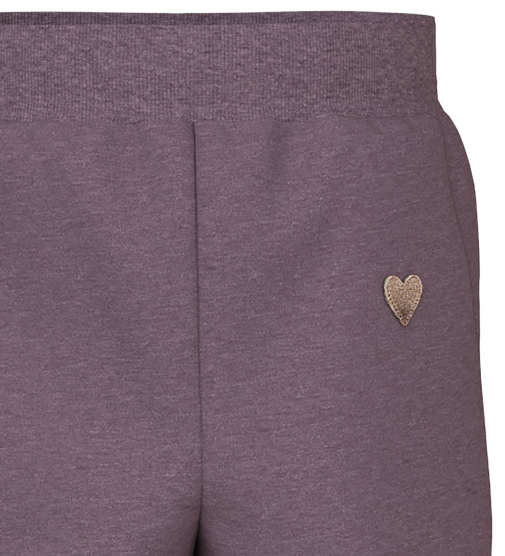 Name It Sweatpants - NmfVima - Arctic Dusk m. Hjerte