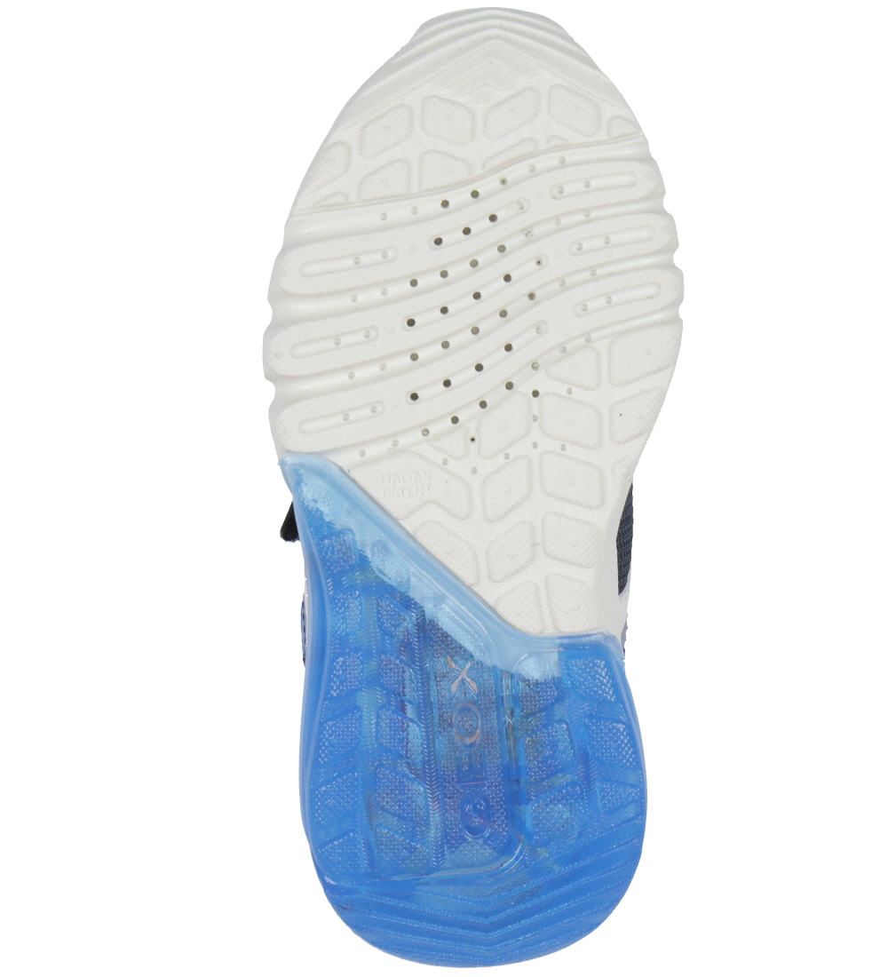 Geox Sko m. Lys - J Ciberdron - Super Mario - Navy/Royal