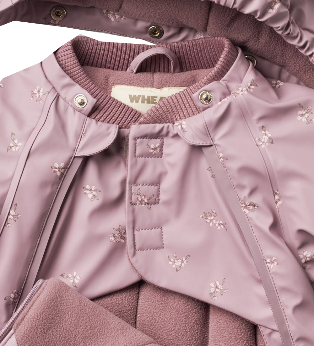 Wheat Flyverdragt - PU - Evig - Soft Lilac Flowers