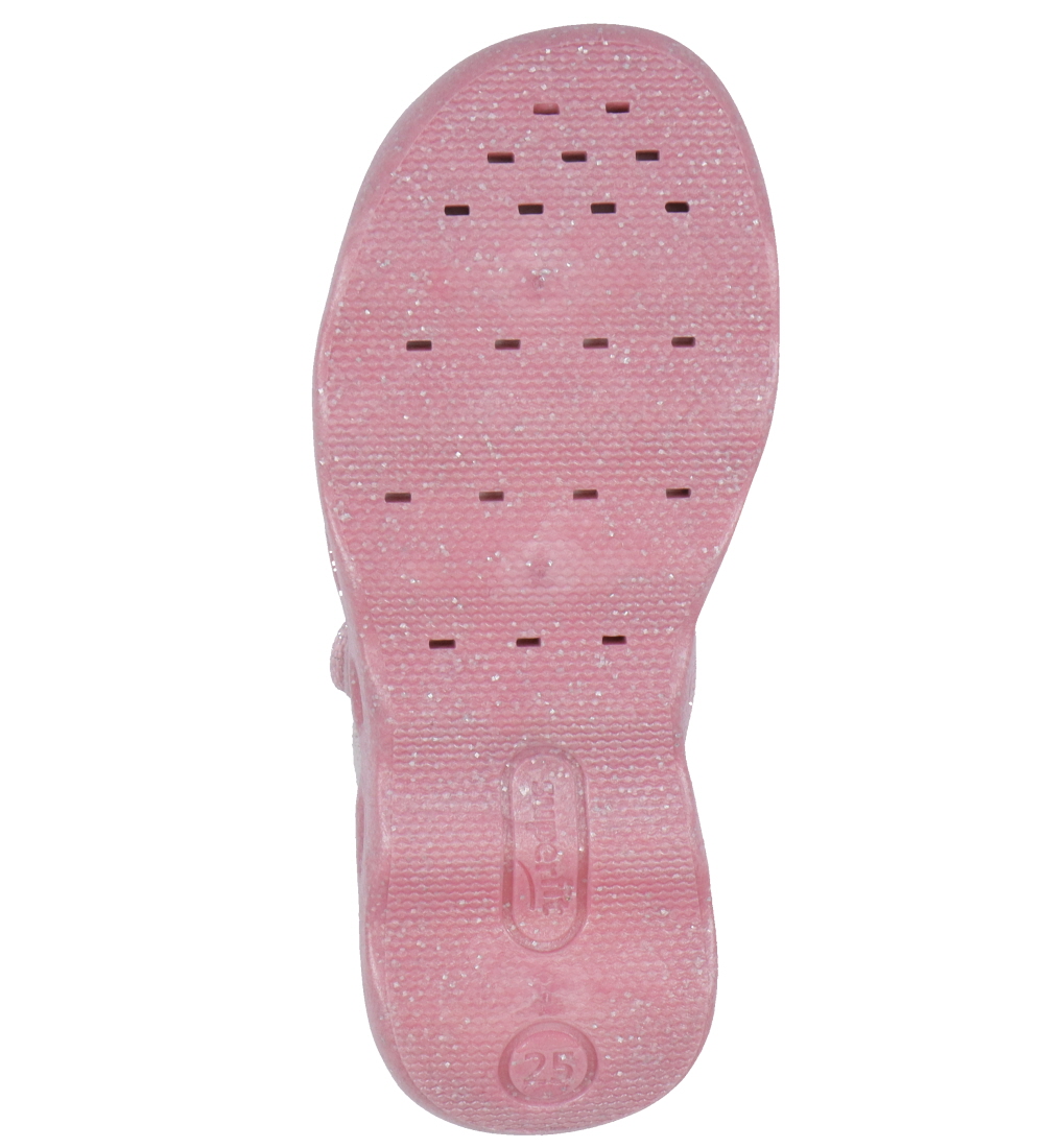 Superfit Ballerina Hjemmesko - Bubble - Rosa/Hvid