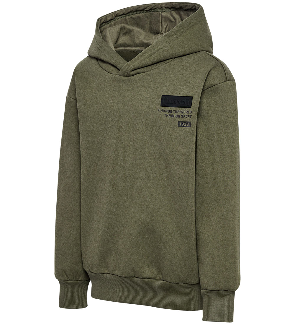 Hummel Hættetrøje - hmlArchie - Dusty Olive