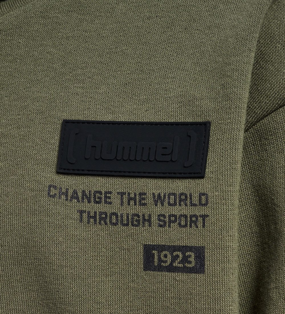 Hummel Hættetrøje - hmlArchie - Dusty Olive