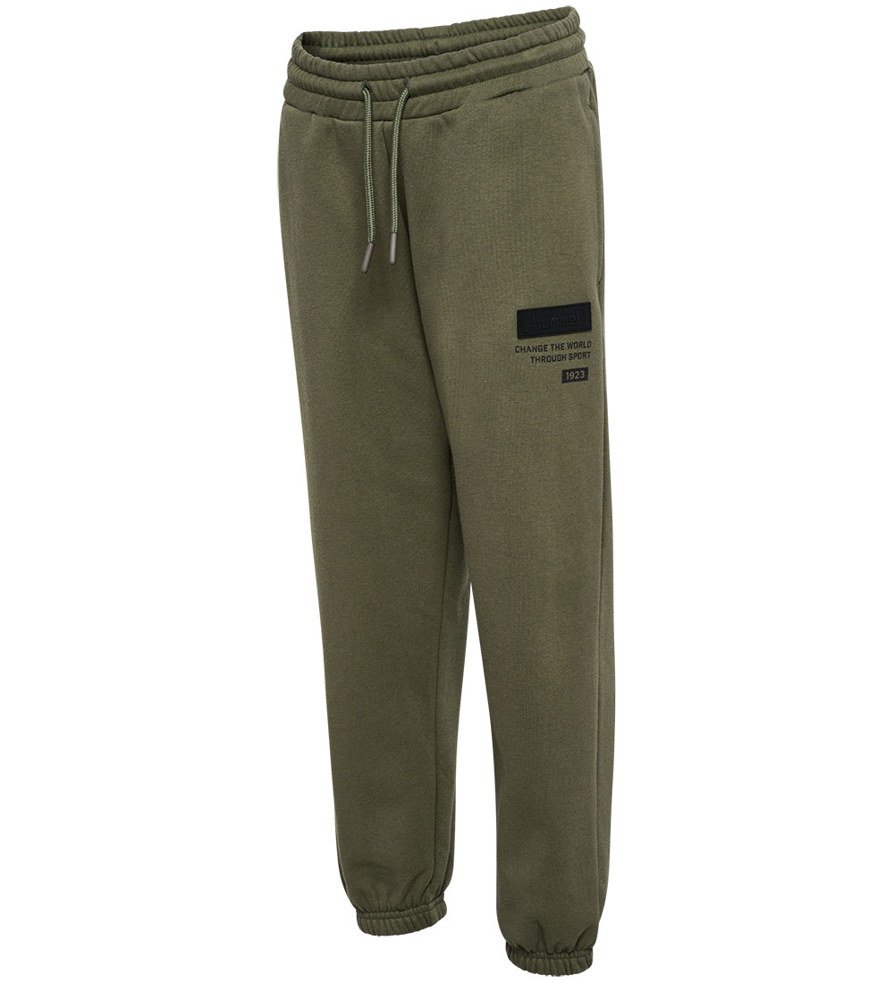 Hummel Sweatpants - hmlArchie - Dusty Olive