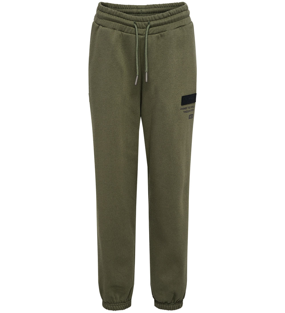 Hummel Sweatpants - hmlArchie - Dusty Olive