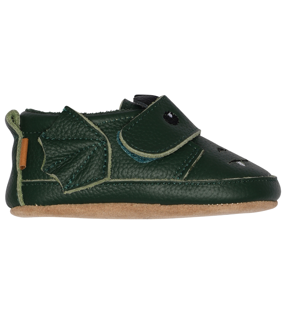 Melton Skindfutter - Dark Green m. Drage