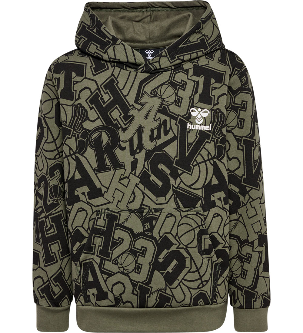 Hummel Hættetrøje - HmlMolt - Dusty Olive