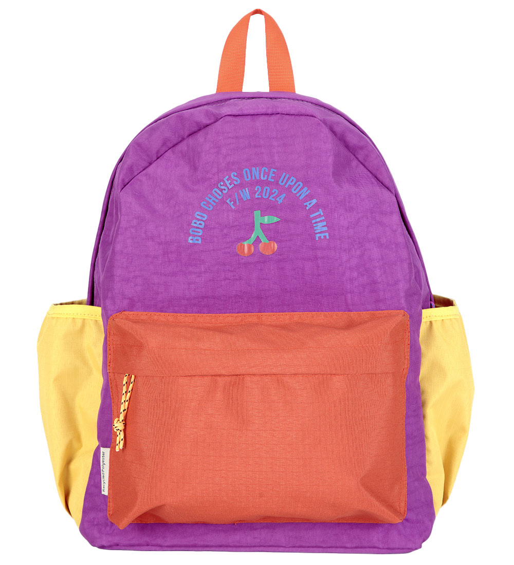 Bobo Choses Rygsæk - Bobo Cherry Color Block - Multicolor