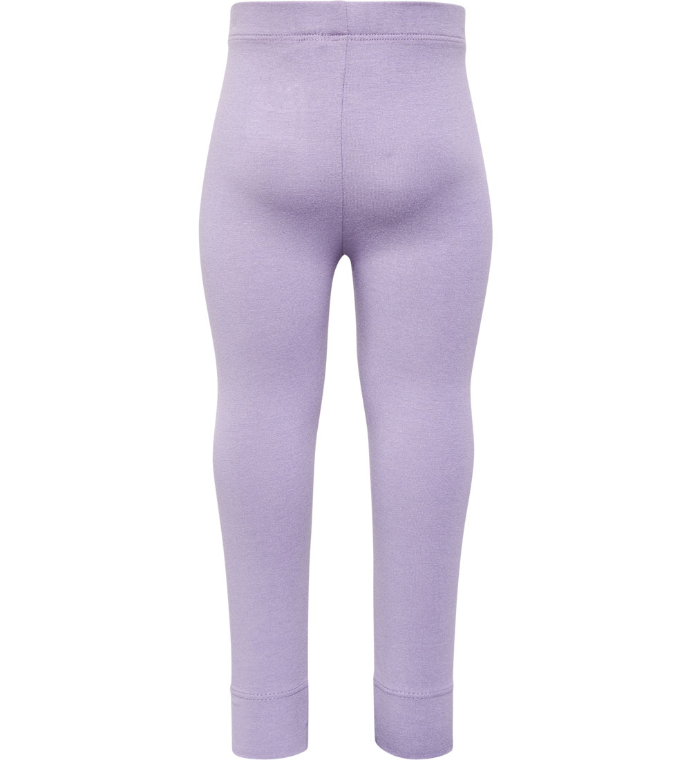 Hummel Leggings - HmlMino Tights - Lavender Gray