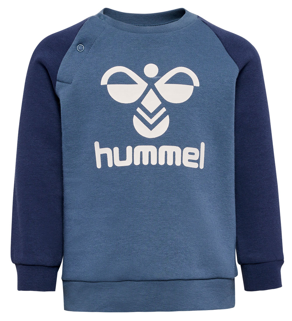 Hummel Sweatsæt - HmlHumming Crewsuit - Black Iris