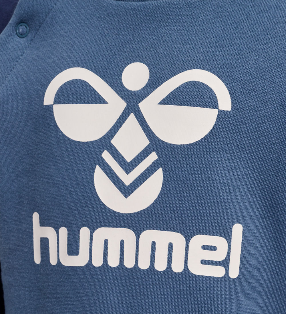 Hummel Sweatsæt - HmlHumming Crewsuit - Black Iris
