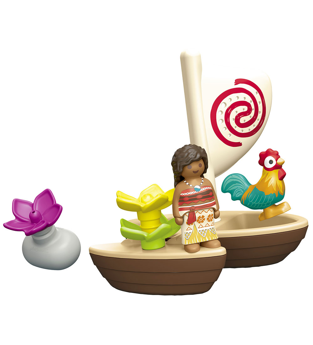 Playmobil Junior Aqua - Junior & Disney Moana's Sail Boat - 7145