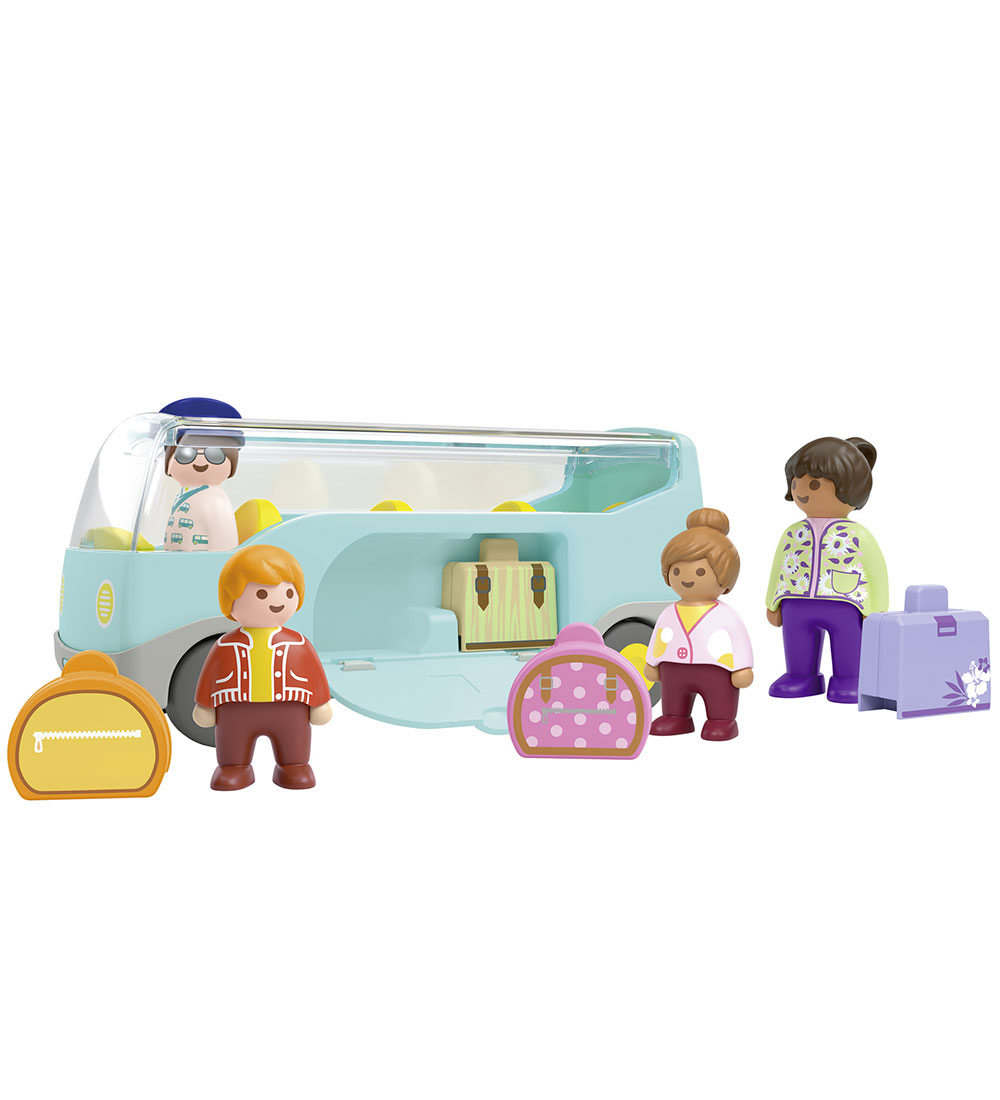 Playmobil Junior - Airport Shuttle Bus - 71682 - 9 Dele